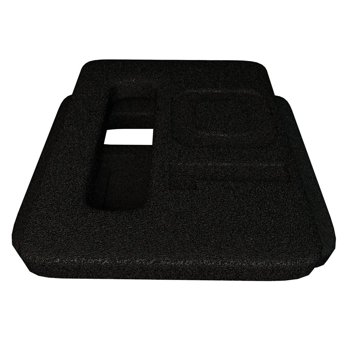 Signature Fitness Fitvids Cast Iron Plate – Weighted Plate for Swings – 10 pounds – Black