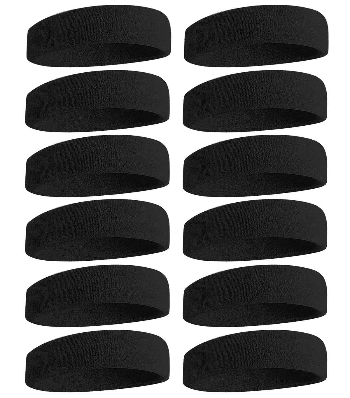Towel Headband Fashion Sweatbands Sports Headband Soft Organic Cotton Outdoor Head Sweat Band for Men & Women Yoga Exercise