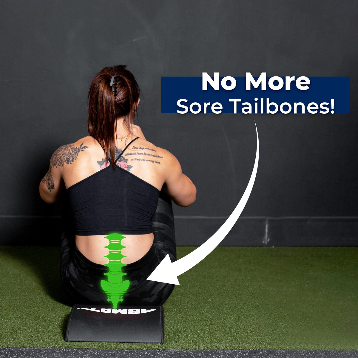 ABMAT Sit Up Mat- Premium Foam Abmat - The Original Abdominal and Core Trainer Mat for Full Range of Motion Sit ups, Crunches and Ab Workouts