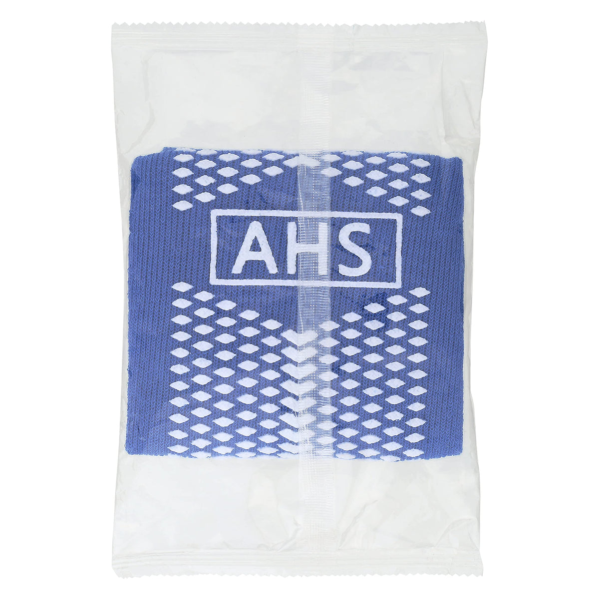 AMERICAN HOSPITAL SUPPLY AHS Slipper Socks | Blue X-Large Polyester-Spandex Knit Grip Socks with Elastic Cuff | Pack of 6 Non Skid Socks