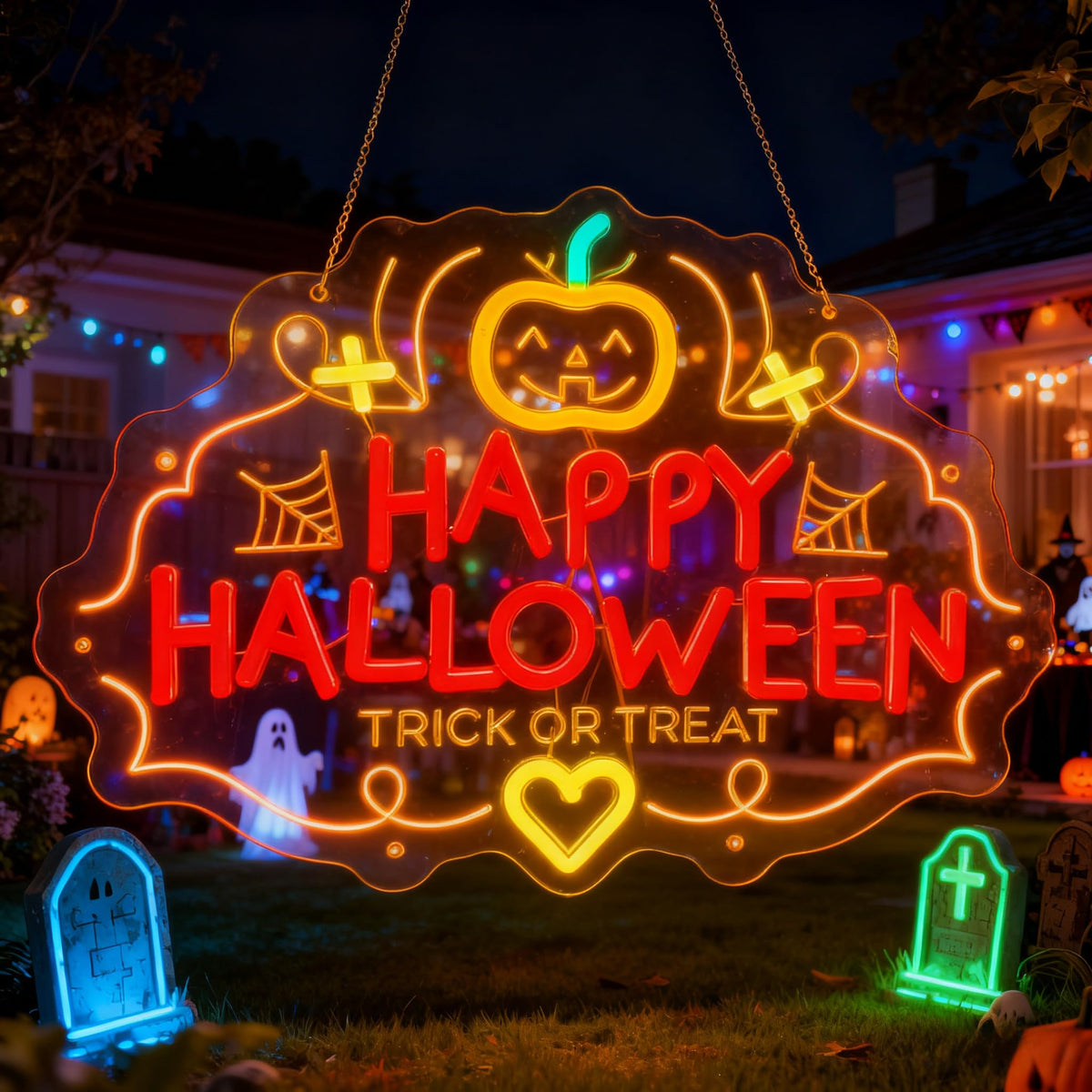 Halloween Neon Sign,