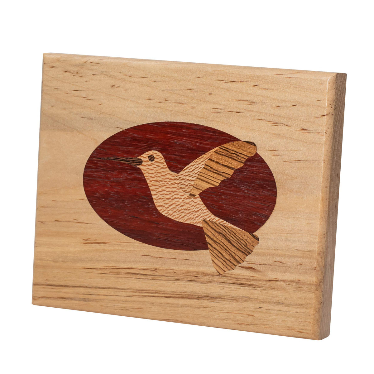 Hummingbird Inlay 3"- Acrylic Router Inlay Templates for Precise Wood Inlay Designs by Tarter Woodworking (MLIS) Multiple Layer Inlay System, Guaranteed to Work with Router Inlay kit, Made in USA