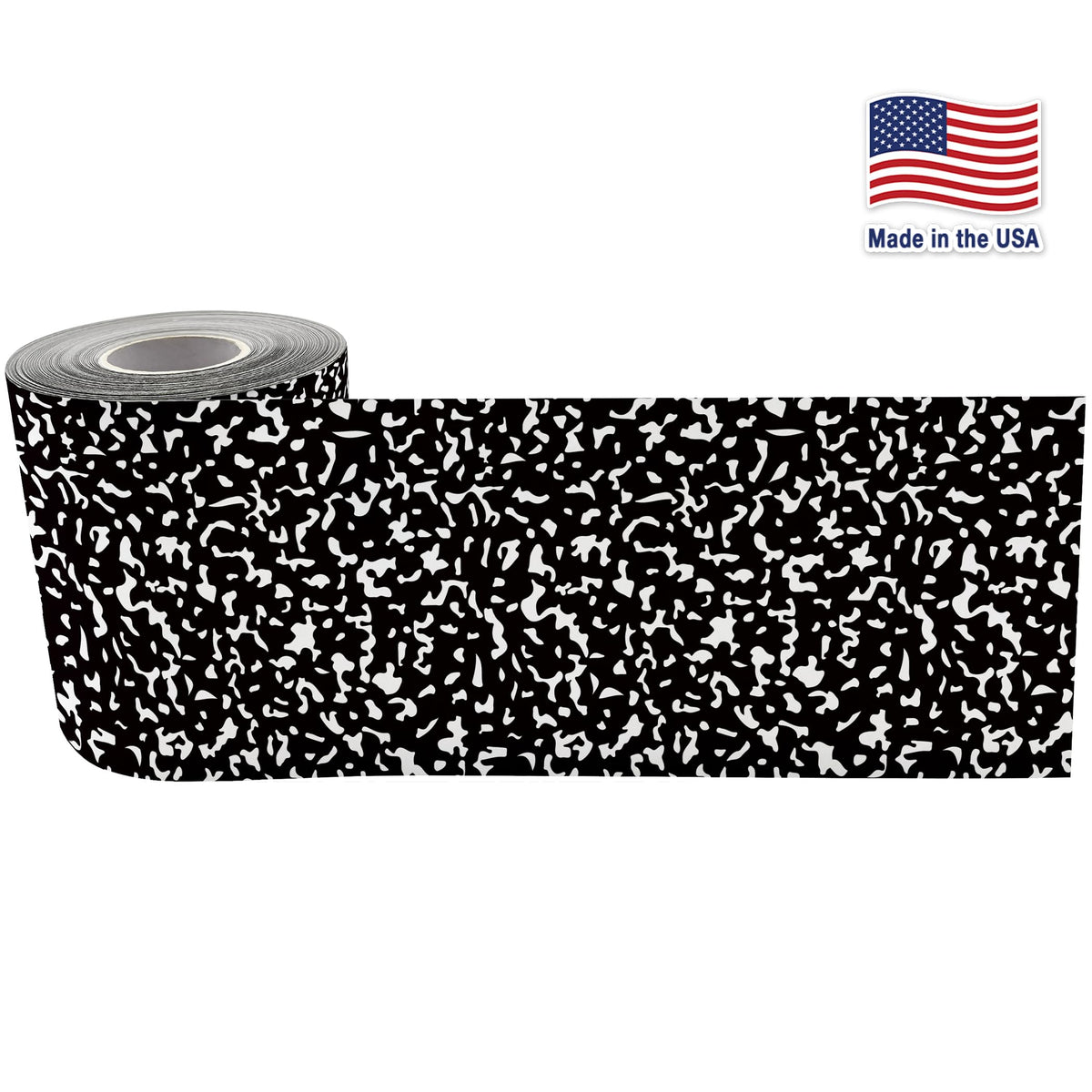 Teacher Created Resources Composition Straight Rolled Border Trim - 50ft - Decorate Bulletin Boards, Walls, Desks, Windows, Doors, Lockers, Schools, Classrooms, Homeschool & Offices