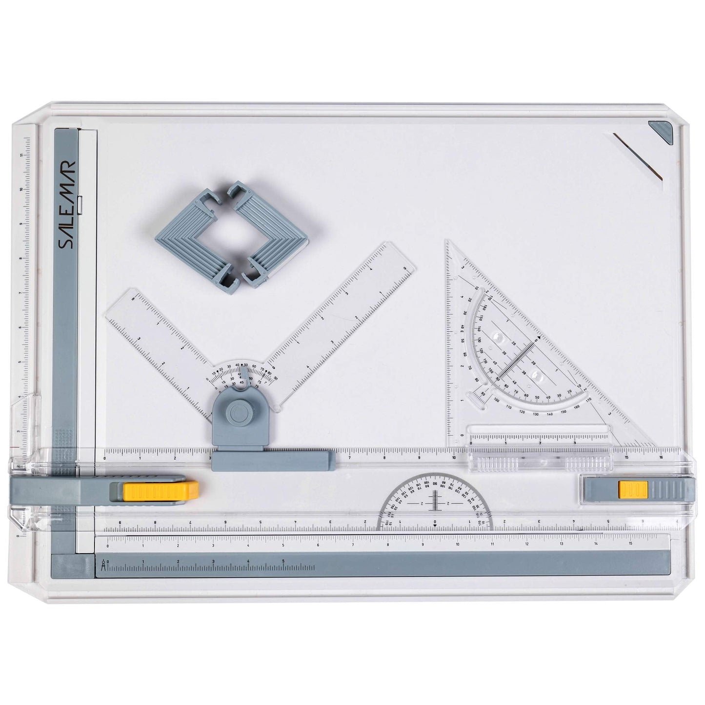 SALEMAR Inch Scale A3 Drafting Table Drawing Board Graphic Architectural Sketch Tool Set