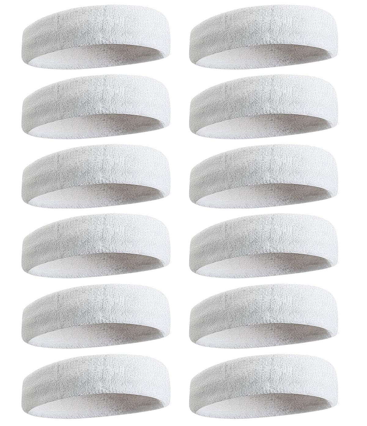Towel Headband Fashion Sweatbands Sports Headband Soft Organic Cotton Outdoor Head Sweat Band for Men & Women Yoga Exercise