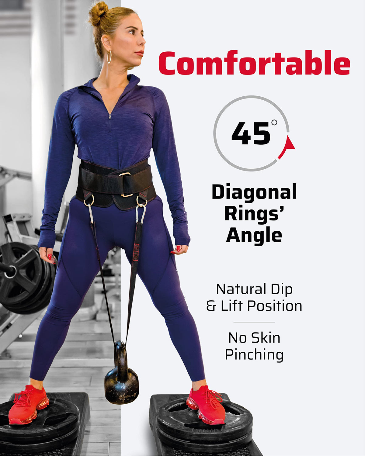 THEFITGUY Belt for Pulling Plus The Ultimate Dip Belt & Dumbbell Loading Straps Bundle