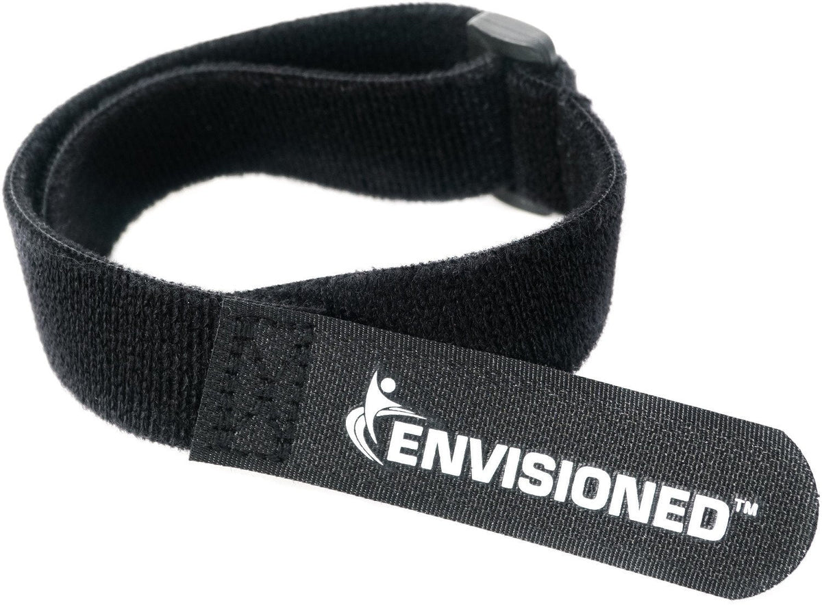 Soft Touch Cinch Straps 2" x 30" - 6 Pack, Velour Microfiber Reusable Hook and Loop Material