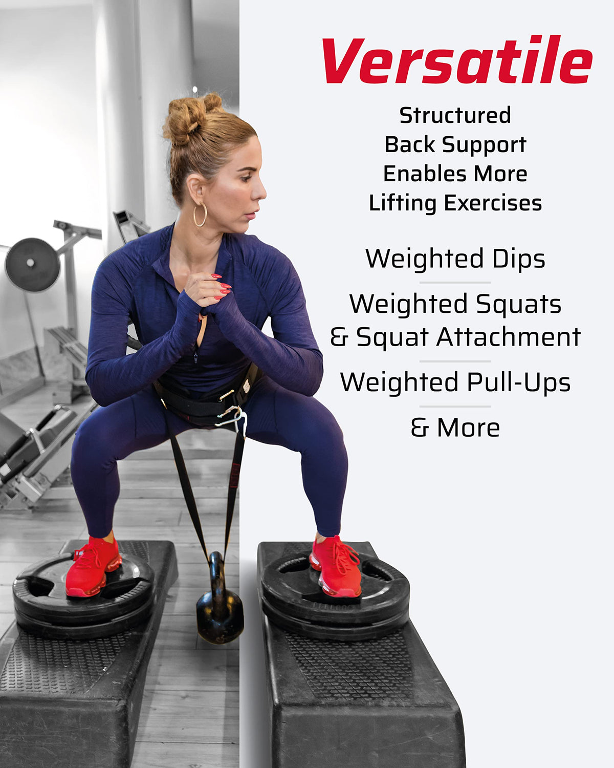 THEFITGUY Belt for Pulling Plus The Ultimate Dip Belt & Dumbbell Loading Straps Bundle