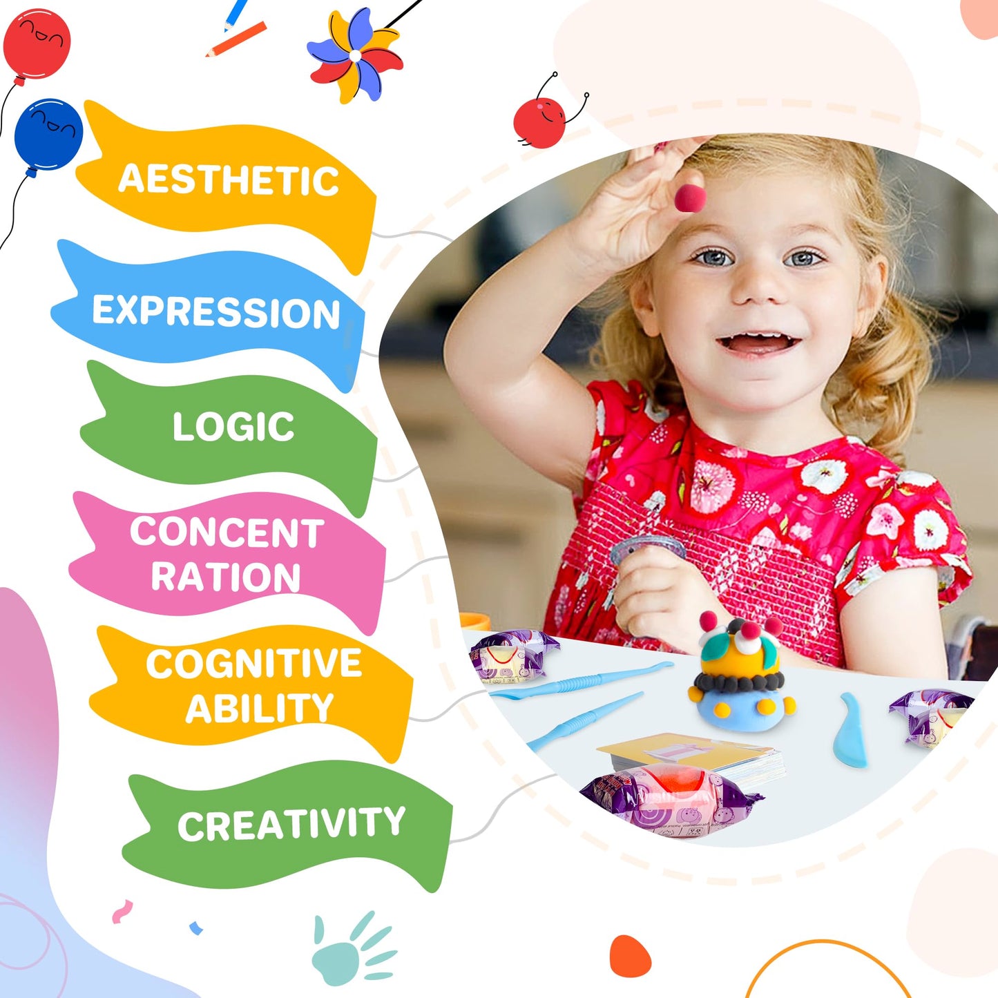 Aestd-ST Air Dry Clay 66 Colors, Modeling Clay for Kids, DIY Model Magic Clay, Molding Clay Kit with Sculpting Tools, Non-Sticky Soft and Super Light, Arts and Crafts Gift for Boys Girls Kids