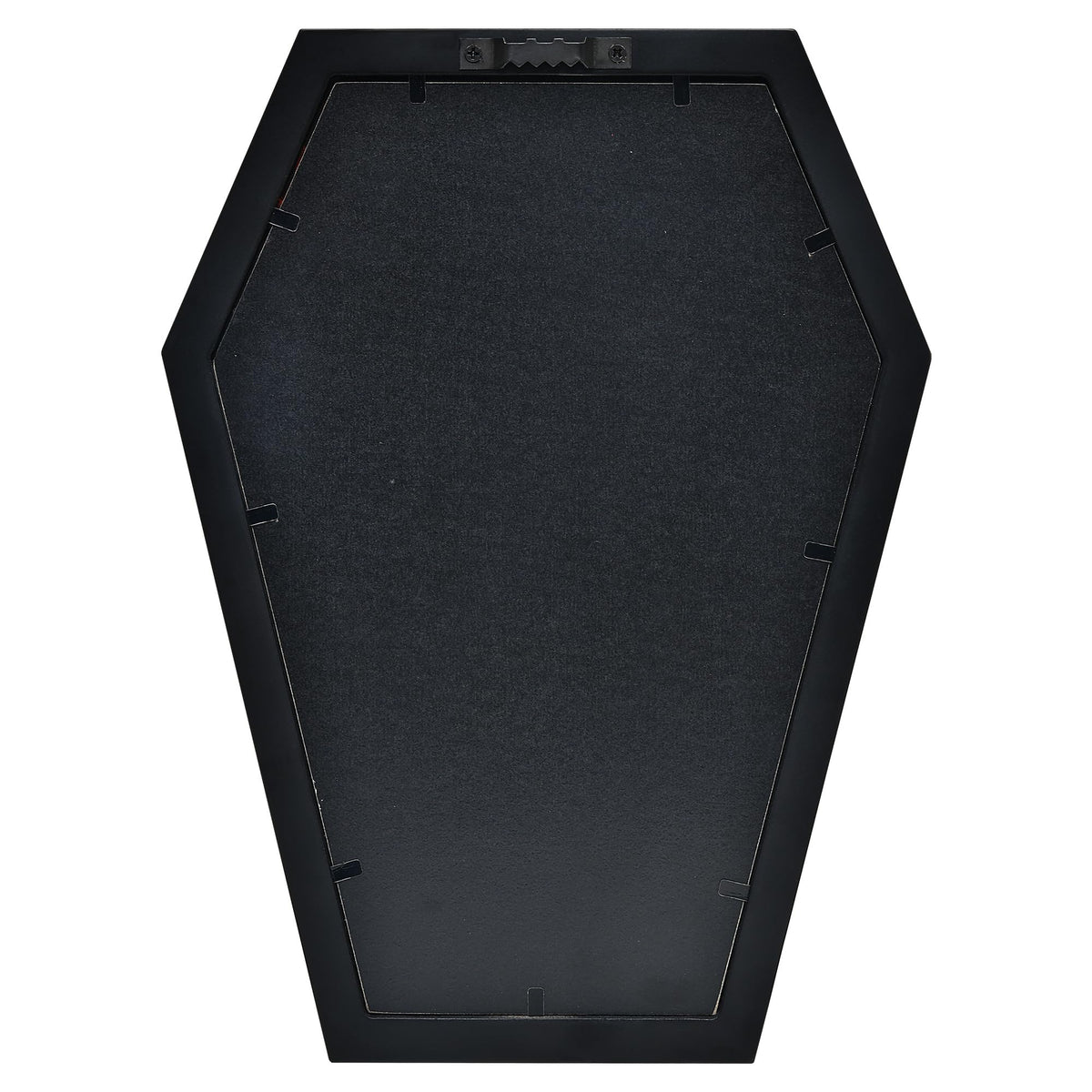 Coffin Letter Board - 354 Characters Spooky Halloween Characters with Wooden Stand and Canvas Bag - 10x7 Inches Small Size - Felt Message Board for Home Office Halloween Supplies & Decor (Black)
