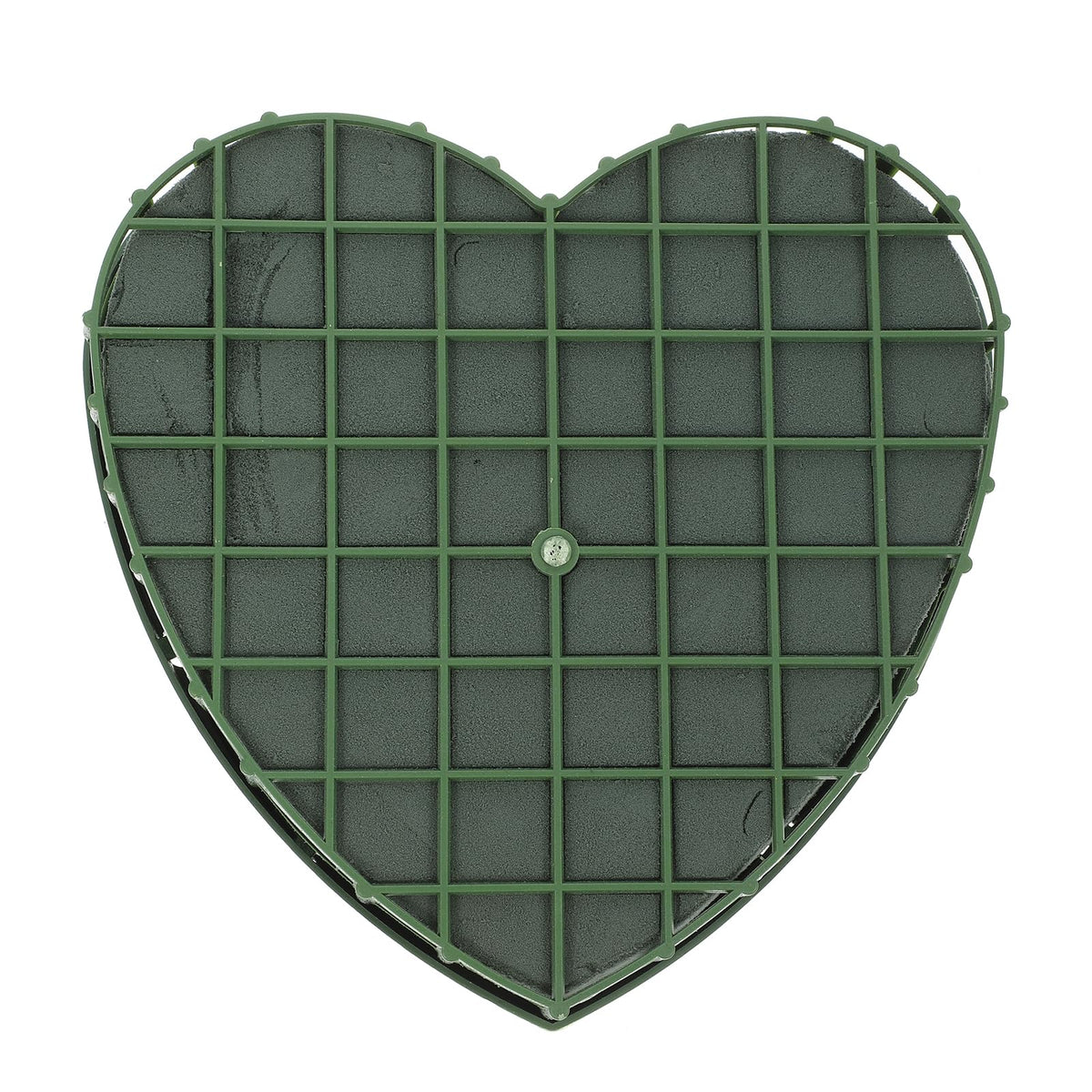 ARTIBETTER Wet Floral Foam Blocks Heart Shaped Floral Bricks with Suction Cup Tray Flower Mud Foam Kit for Wedding Party Decorations Florist Floral Arrangement Small (7.8 * 8.2 * 1.1inch)