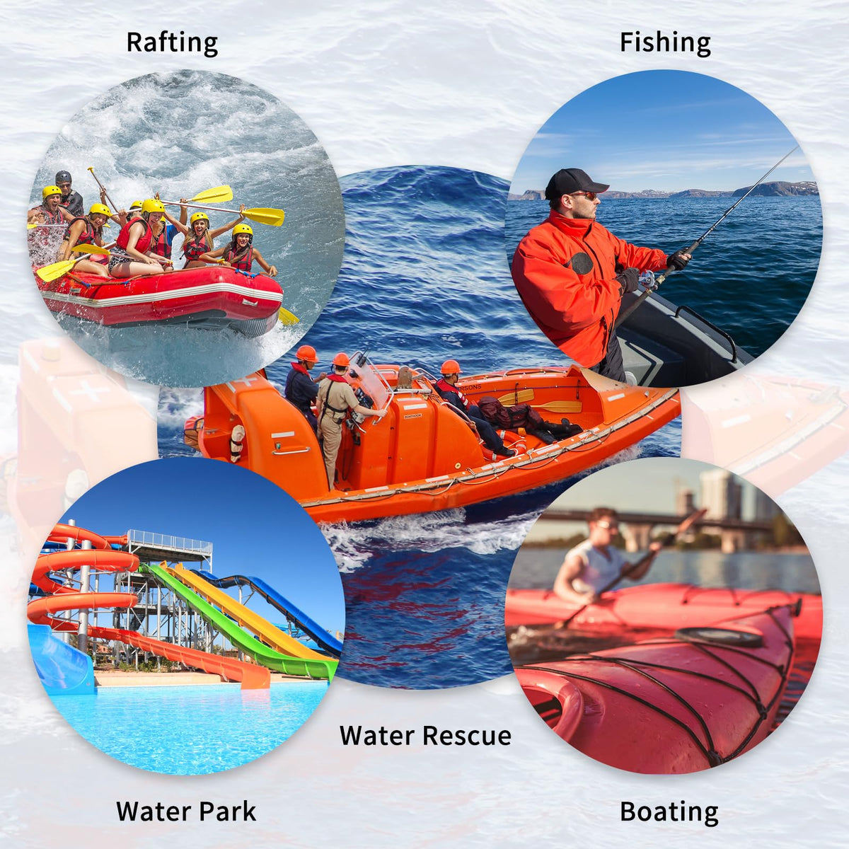 NewDoar 6mm Marine Floating Rope High-Strength Braided Reflective Anchor Mooring Rope with Hook 10M 20M 30M 50M Dock Lines for Boating,Camping,Anchoring, Fishing,Mooring,Tent Canopy-Yellow/10M