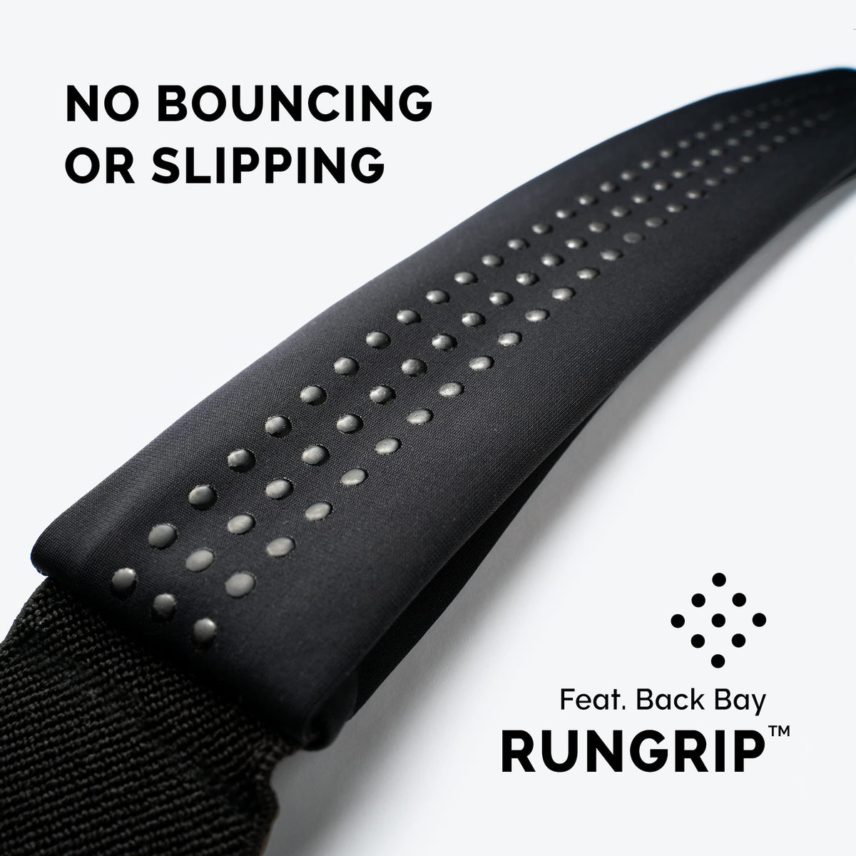 Back Bay Slim Running Belt for Women & Men [Fits ALL Phones], Runners Fanny Pack for Men, Money Belt, Running Gear Gift, Waist Bag Workout Gear, iPhone Runner's Phone Holder Waist Pack