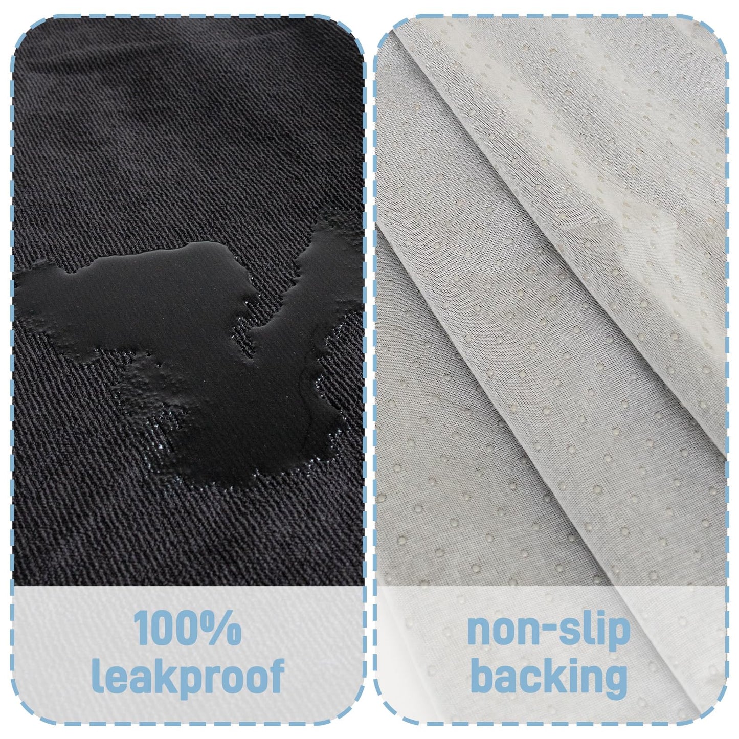 Waterproof Car Seat Cover Towel, Universal Fit Seat Protector for Cars and Small SUVs Anti-Slip Front Seat Protectors for Gym, Pets & Travel, Black, Machine Washable