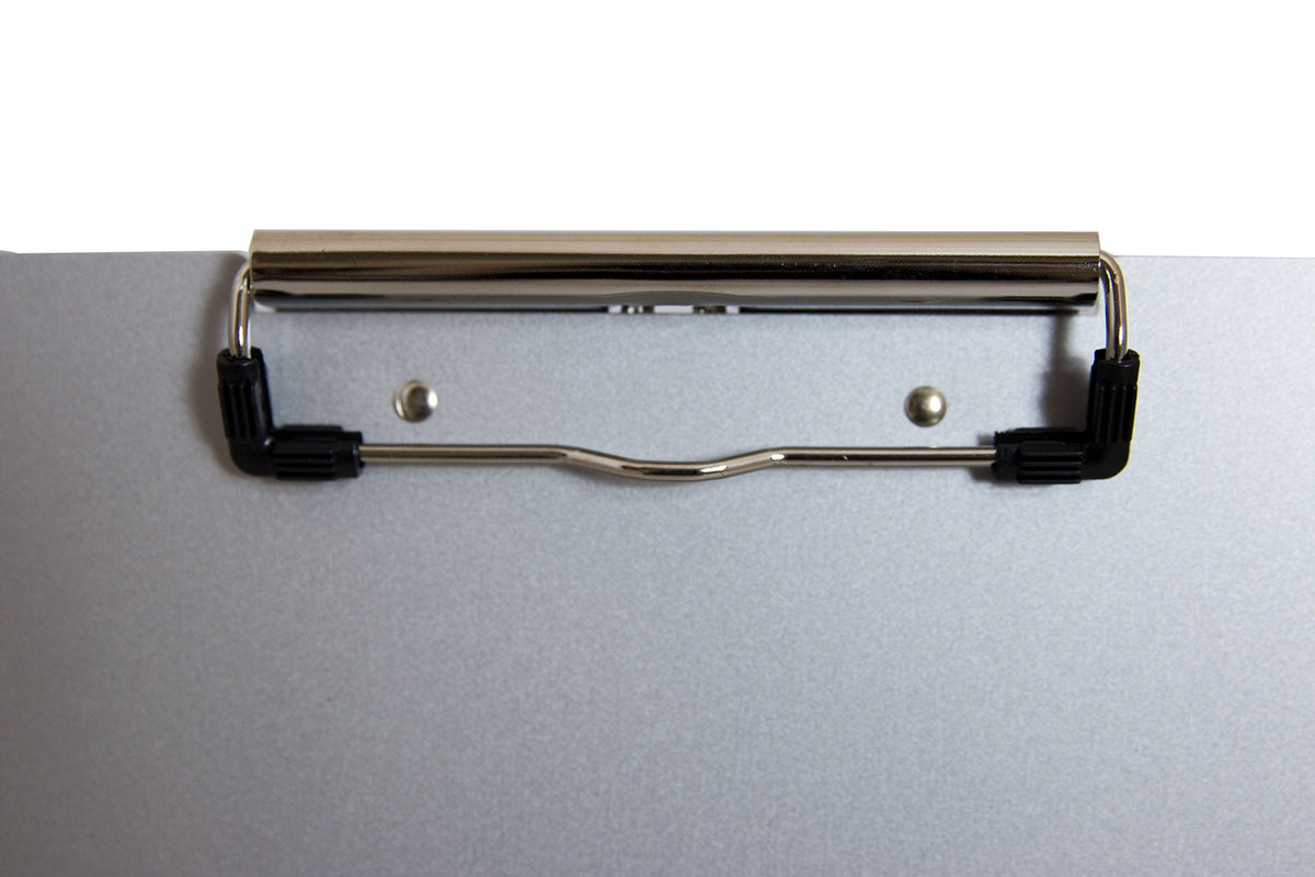 Saunders 21517 Recycled Aluminum Clipboard - Silver, Letter Size, 8.5 in. x 12 in. Document Holder with Low Profile Clip