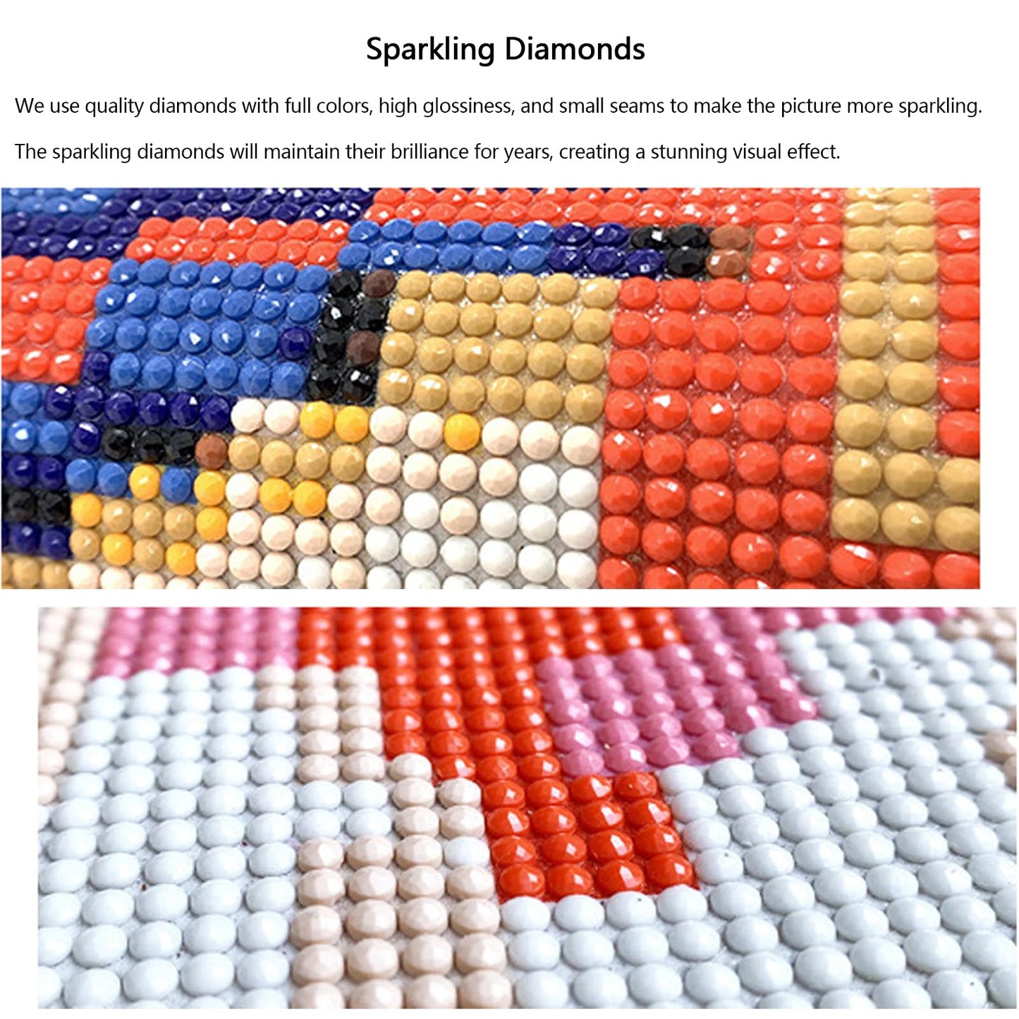 Betkuzoka Chocolate Labrador Retriever Diamond Dots DIY Kits Stitch Diamond Art Painting 5D Full Round Drill Paint by Diamonds Bead Art for Beginners Home Living Room Bedroom Office Decor 12x16 Inch