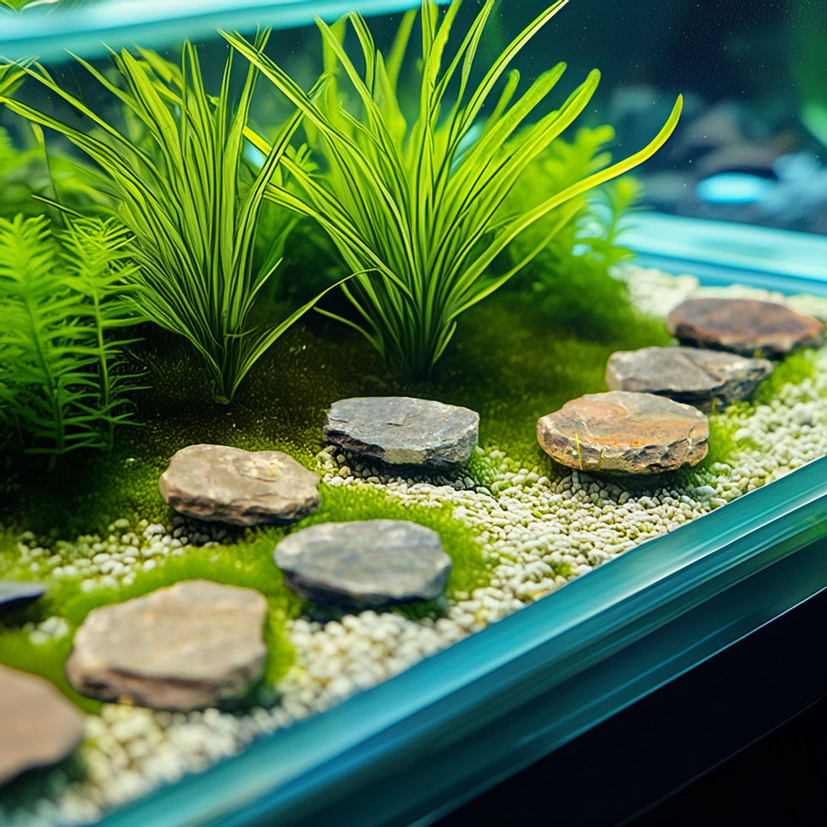 XRI XURUOYI 10Pcs Natural Miniature Small Stepping Stone Figure.Fairy Garden Supplies.Terrarium Accessories.Pathway Stones.Stairs.Shrimp Tank Decor.Bonsai Forest/Patio Pots Decoration.