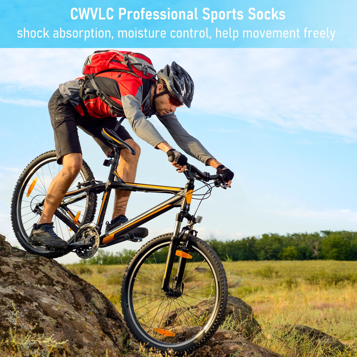 CWVLC Unisex Cushioned Compression Athletic Ankle Socks Multipack, 6-pairs Charcoal Watermelon White, S (5-7 W US/ 3.5-5.5 M US)