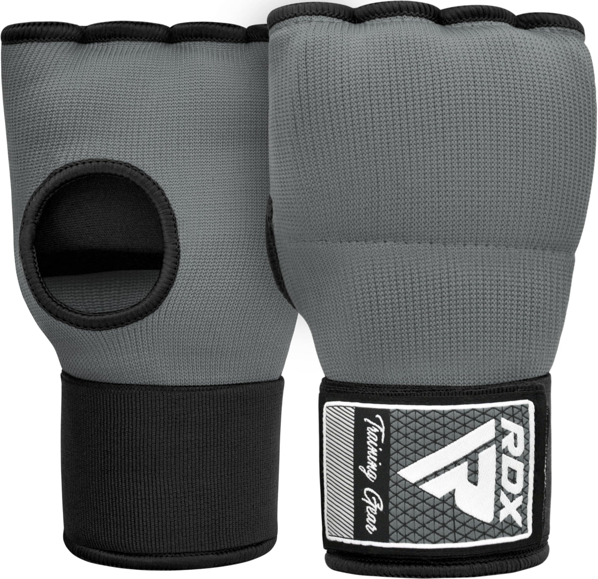 RDX Gel Boxing Hand Wraps Inner Gloves Men Women, Quick 100cm Long Wrist Straps, Elasticated Padded Fist Under Mitts Protection, Muay Thai MMA Kickboxing Martial Arts