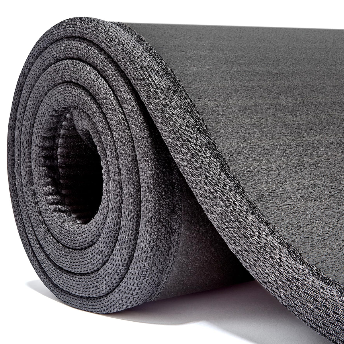 adidas 10mm Extra Thick Training Mat with Carrying Strap and Non-Slip Textured Base - Cushioned Workout Mat for Home Gym, Floor Workouts, and Intense Exercises - Portable and Durable