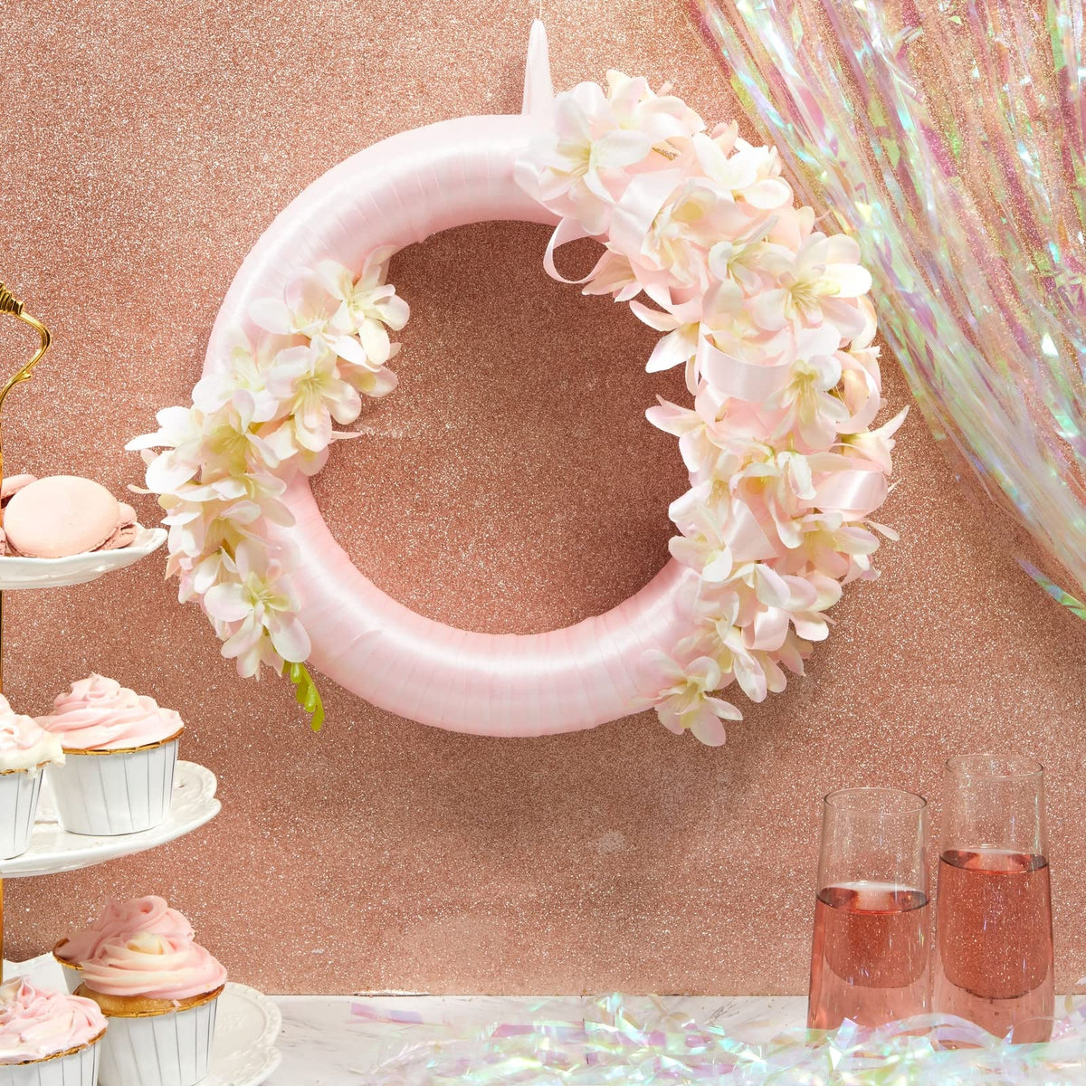 Juvale Foam Wreath Form - 12 x 12 x 2 in, Pack of 3, White - Foam Wreath Ring