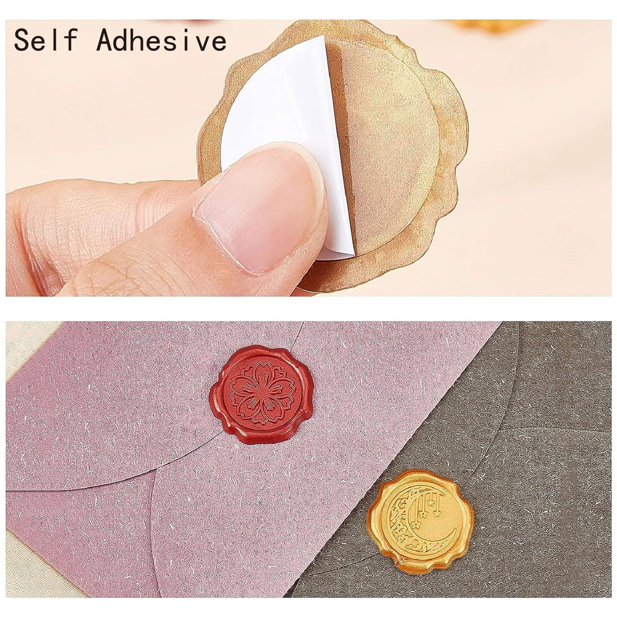 CRASPIRE 100pcs Initial S Wax Seal Stickers Silver Letter Alphabet Self Adhesive Seal Stickers Sealing Label Decal for Gift Wrapping Wedding Birthday Cards Making Christmas Invitations Envelope