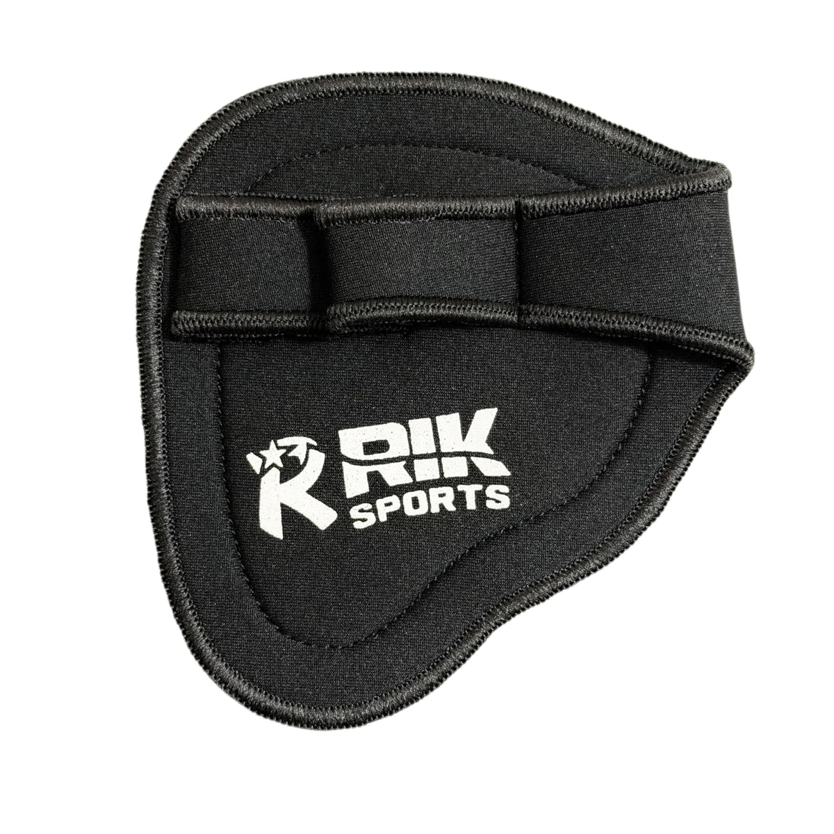 Non-Slip Neoprene Gym Grip Pads – Alternative to Workout Gloves for Weightlifting, Pull-Ups, Powerlifting, Calisthenics, and Gymnastics – Fitness Grips for Men and Women (Neoprene Black, One Size)