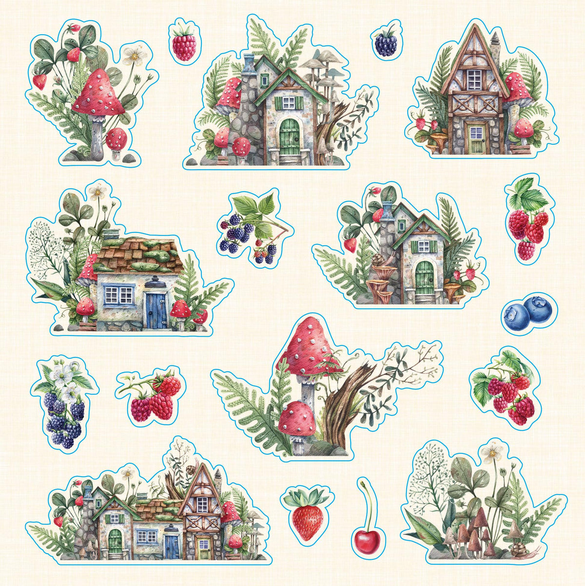 Faerie Kingdom Sticker Book (over 750 stickers)